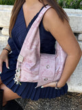 The Polly Bag in Pink Cobra x Ana Teixeira Studio